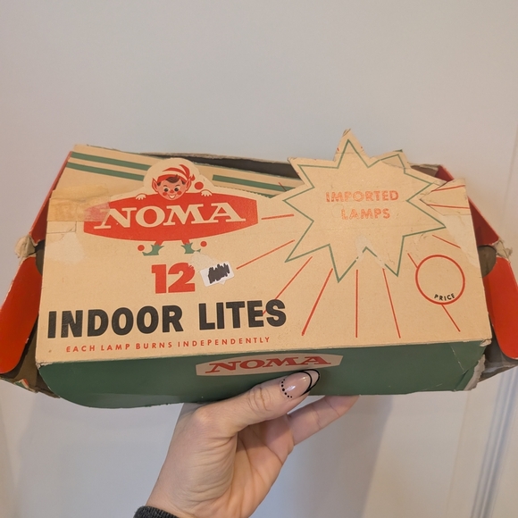 NOMA Indoor Lites Box Vintage Christmas Lights - Picture 1 of 7